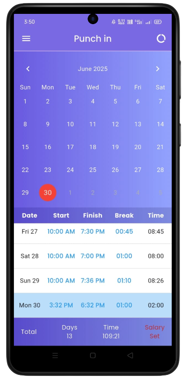Mark Me App Screen 3